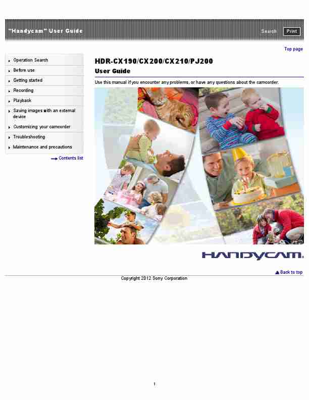 Sony Camcorder HDR-CX190-page_pdf